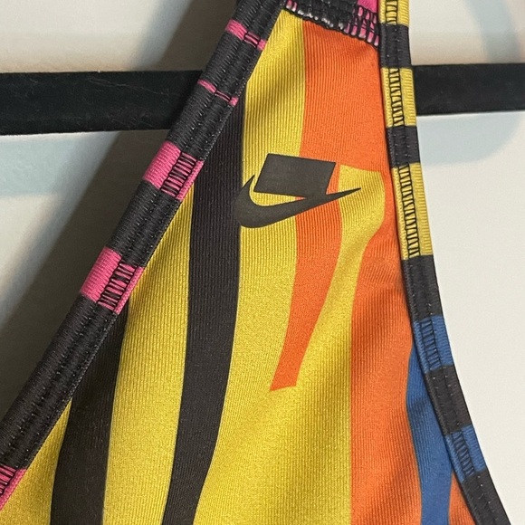 Nike Indy graphics bold multicolor sports bra size small - Picture 2 of 6